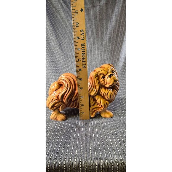 Vintage Porcelain Pekingese Dog - Picture 11 of 11